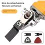 Adaptador Universal para Lixadeira Angular com Rosca M10 - Para Politriz e Cortador Imagem de Adaptador Universal para Lixadeira Angular com Rosca M10 - Para Politriz e Cortador