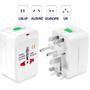 Imagem de Adaptador Universal para Profissionais de Viagem com 2 com capa