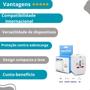 Imagem de Adaptador Universal para Viagem e Trabalho com Alta Performance