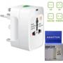 Imagem de Adaptador Universal para Viagens Internacional com 2 com capa