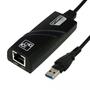 Imagem de Adaptador Usb 2.0 Para Rj-45 Placa de Rede Usb Alta Velocidade Até 480Mbps - IMBRACOM