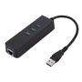 Imagem de Adaptador USB 3.0 Ethernet, Hub USB 3.0 4x1 com RJ45 1000
