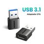 Imagem de Adaptador USB 3.1 Tipo C OTG Ugreen - USB-A Macho para USB-C Fêmea - Cabo para Macbook, Samsung e Huawei