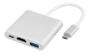 Imagem de Adaptador Usb 3.1 Tipo C Thunderbolt 3.0 X Hdmi Usb 3 Tipo C