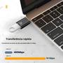 Imagem de Adaptador USB-A para USB-C 10A OTG NNBILI - Conversor Tipo C para USB 3.0 (Compatível com Xiaomi e MacBook)