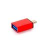 Imagem de Adaptador Usb Android Com Função Otg - Vermelho