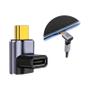 Imagem de Adaptador USB-C 100W - 40Gbps - Carregamento Rápido e Conversor OTG para 8K