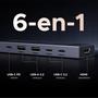 Imagem de Adaptador Usb C 3.2 E Usb-A 3.2 Hub 10Gbps Gen2 Dock Station