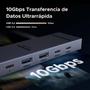 Imagem de Adaptador Usb C 3.2 E Usb-A 3.2 Hub 10Gbps Gen2 Dock Station