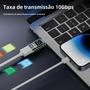 Imagem de Adaptador USB-C para Display Digital - 10 Gbps - Conversor Macho/Fêmea