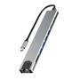 Imagem de Adaptador USB-C para Ethernet e HDMI - Hub 10 em 1 com PD de 100W