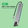 Imagem de Adaptador USB-C para Ethernet e HDMI - Hub 10 em 1 com PD de 100W