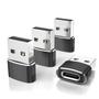 Imagem de Adaptador USB-C para USB-A (4 Unidades) - Elebase