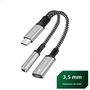 Imagem de Adaptador USB Tipo C para Fone de Ouvido 3,5mm - Compatível com iPad Pro e Samsung