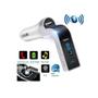 Imagem de Adaptador Veicular Bluetooth / Usb Entrada P2 Mp3 Tr