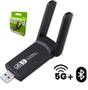 Imagem de Adaptador Wifi 5Ghz Usb 3.0 Dual band 5g 1300Mbps + Bluetooth Internet de Fibra