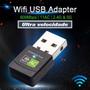 Imagem de Adaptador Wifi Dual Band 2.4 / 5Ghz 600Mbps Wireless 5G Ac