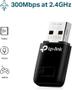 Imagem de Adaptador Wireless Wi-fi Usb Sem Fio 300mbps 2.4ghz Tp Link TL-WN-823N