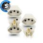 Imagem de Adaptadores Tomada 3 Pinos Para Novo Padrão - Kit Com 5