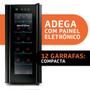 Imagem de Adega Brastemp 12 Garrafas com painel touch - BZC12BE