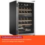 Imagem de Adega Climatizada Brastemp Dual Zone 33 Garrafas com Painel Touch Inox/Preto 127V - BZB33BE