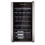 Imagem de Adega Climatizada de Vinhos Midea 34 Garrafas com Painel Touch 127V Preto - WBB341