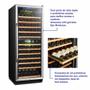 Imagem de Adega de vinho climatizada 133 garrafas dual zone compressor 220v