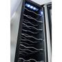 Imagem de Adega de Vinho Climatizada Electrolux 12 garrafas Uma Porta Acabamento em Alumínio (ACB12)