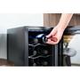 Imagem de Adega de Vinho Climatizada Electrolux 8 garrafas Uma Porta Acabamento em Alumínio (ACB08)