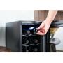 Imagem de Adega de Vinho Climatizada Electrolux 8 garrafas Uma Porta Acabamento em Alumínio (ACB08)