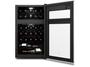 Imagem de Adega Electrolux 29 Garrafas com Compressor Dual Zone Preta com LED WDF29