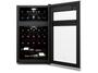 Adega Electrolux 29 Garrafas com Compressor Dual - Zone Preta com LED WDF29 Imagem de Adega Electrolux 29 Garrafas com Compressor Dual