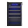 Imagem de Adega Piubella 100 Para 24 Garrafas 82 Litros Porta Invertida Preto 220V - Venax