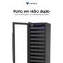 Imagem de Adega Venax 50 Garrafas 1 Porta Invertida - Preto / "110V/220V"