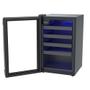 Imagem de Adega Venax Piubella 24 Garrafas Porta Invertida Preto - 220V