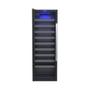 Imagem de Adega Venax Piubella 50 Garrafas Preto Porta Invertida - 110V