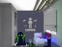 Imagem de Adesivo Boneco Gamer Decoração Casa Adesivo de Parede Adesivo de Porta