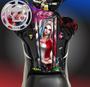 Imagem de Adesivo Cg160 Gravata E Bocal Arlequina Harley Quinn Gv225