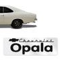 Imagem de Adesivo Chevrolet Opala Cromado Resinado Emblema Universal