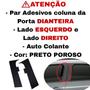 Imagem de Adesivo Coluna Porta Dianteira Fiat Mobi Drive 2018 2019 2020 2021 Original