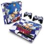 Imagem de Adesivo Compatível PS3 Slim Skin - Sonic The Hedgehog