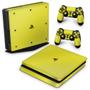 Imagem de Adesivo Compatível PS4 Slim Skin - Amarelo