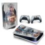 Imagem de Adesivo Compatível PS5 Playstation 5 Skin Horizontal - The Witcher 3