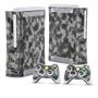 Imagem de Adesivo Compatível Xbox 360 Fat Arcade Skin - Camuflagem Cinza