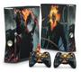 Imagem de Adesivo Compatível Xbox 360 Slim Skin - Ghost Rider - Motoqueiro Fantasma B