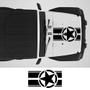 Imagem de Adesivo de Capa de Carro Estilo Pentagrama para Jeep Renegade, Patriot, Wrangler JK/L, TJ e Trail Hawk