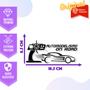 Imagem de Adesivo de Carro Automodelismo On Road - Cor Marrom