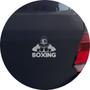 Imagem de Adesivo de Carro Boxe Pugilismo Lutador - Cor Roxo