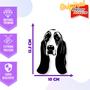 Imagem de Adesivo de Carro Cachorro Raça Basset Dachshund - Cor Roxo