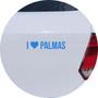 Imagem de Adesivo de Carro Eu amo Palmas - I Love Palmas - Cor Azul Claro